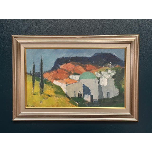 Stig Wernheden, Landscape, 1960s, Oil on Canvas, Framed For Sale - Image 11 of 18