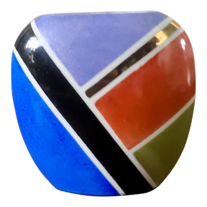 Colorful Danish Ceramic Vase
