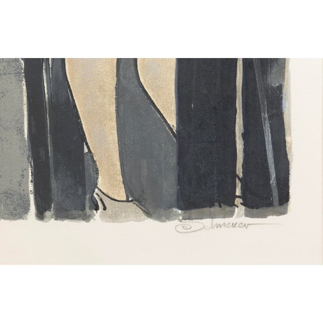 Figurative Late 20th Century David Schneuer Simplizissimus II Signed Modern Figurative Lithograph 230/300 For Sale - Image 3 of 7