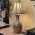 Vintage Ceramic Drip Glaze Table Lamp in Brown Studio Pottery Style With Tapered Shade For Sale - Image 18 of 18