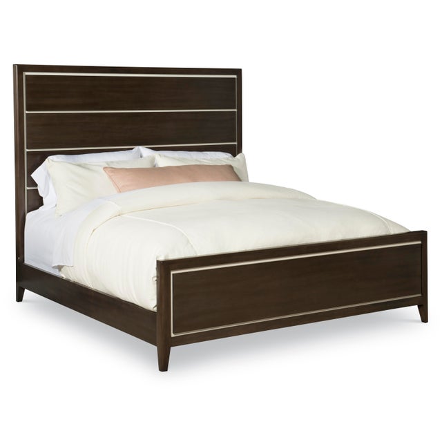 This piece is available only as shown, and will ship in 2-3 weeks. This elegant bed from the Century Furniture Aria...