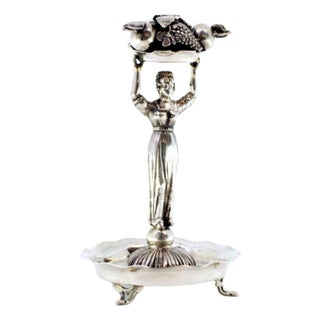 Silver Toothpick Holder For Sale