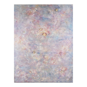 Crystal Blue Persuasion - Original Oil Painting on Canvas With Quartz by Judith W Winslow