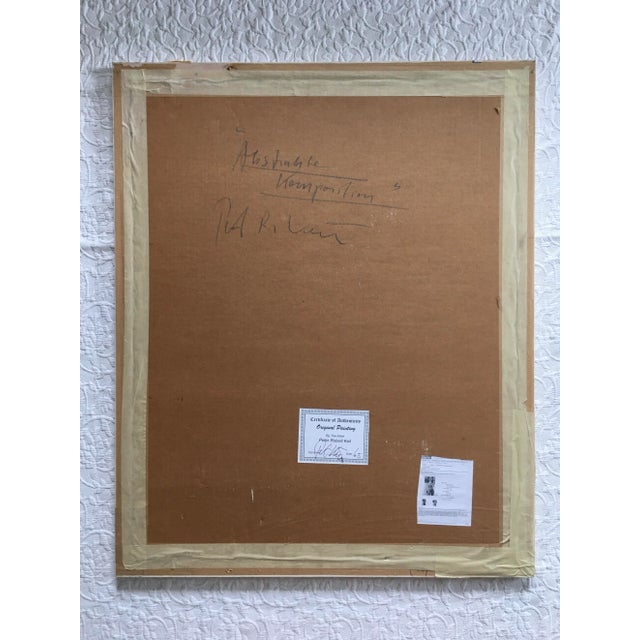 “Abstrakt Komposition”, Peter Keil, 1965 For Sale - Image 6 of 8