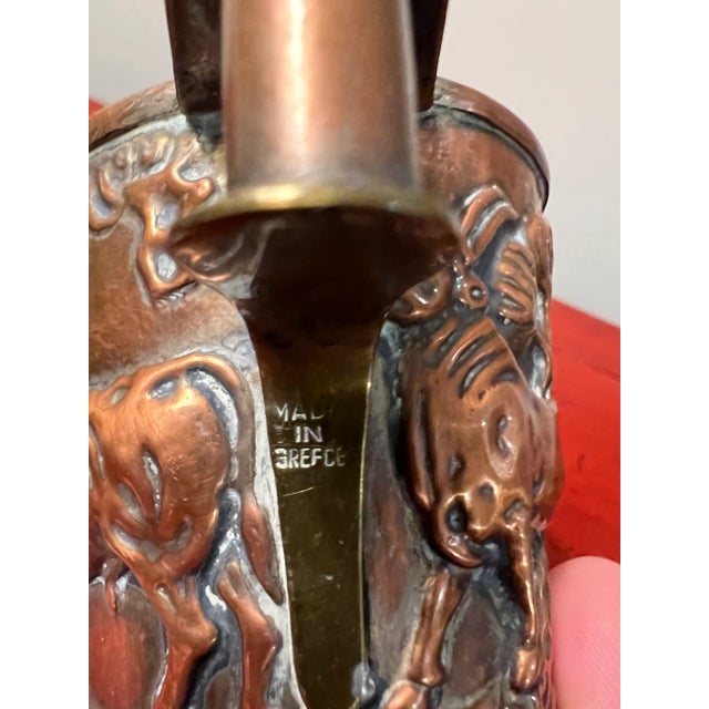 Mid 20th Century Mid 20th Century Copper Greek Cup For Sale - Image 5 of 7
