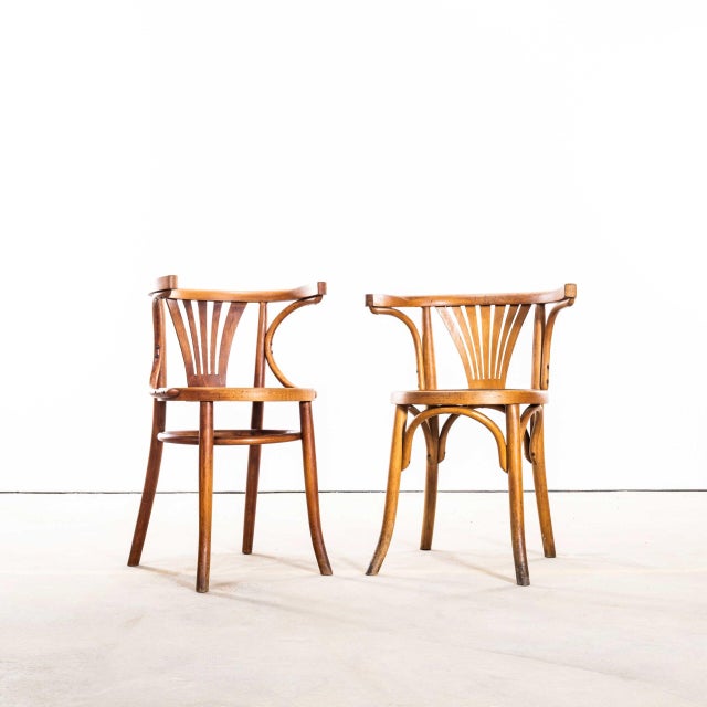 Vintage Bentwood Debrecen Blonde Dining Chairs, 1950s, Set of 2 For Sale - Image 11 of 11
