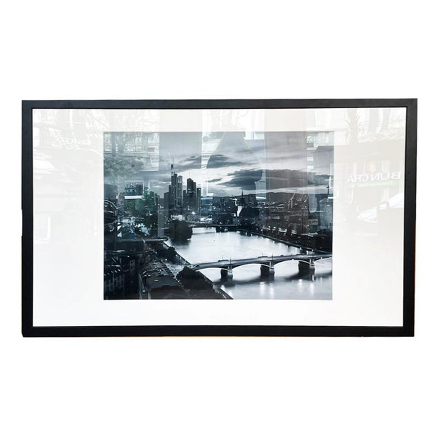 View of Frankfurt, Photographic Print, Framed For Sale - Image 7 of 7