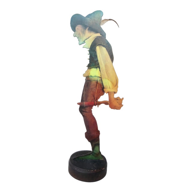 Maxfield Parrish Studio Silhouette Figure For Sale