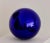 Large Deep Blue Mercury Ball with Chain For Sale - Image 6 of 6