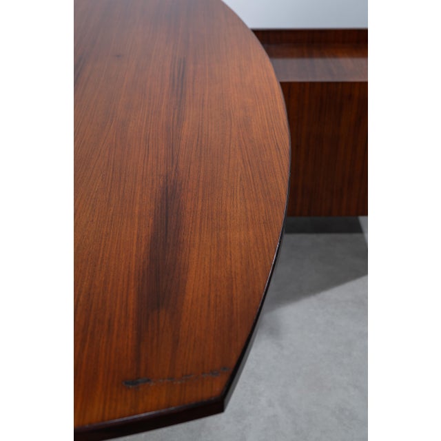 TL22 Desk and CM24 Trolley by Franco Albini and Franca Helg for Poggi, 1958, Set of 2 For Sale - Image 10 of 12
