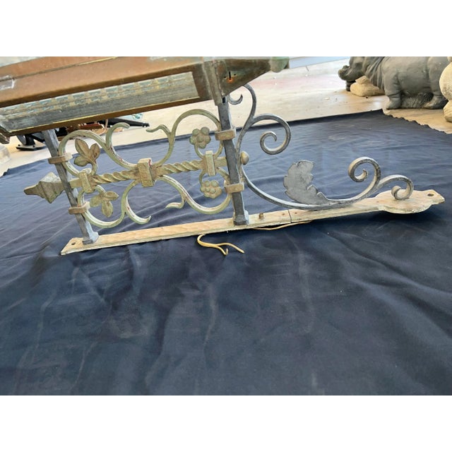 1920s Spanish/ Gothic Revival Oversized Outdoor Single Sconce For Sale In Los Angeles - Image 6 of 12