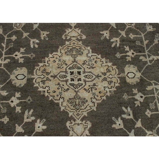 Turkish Oushak Rug 9'2" x 11'8" #18533 For Sale In Houston - Image 6 of 8