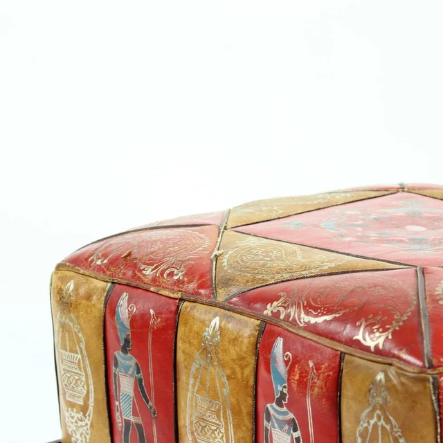 This ottoman was made in Turkey and dates from the 1960s. The ottoman was brought to Czechoslovakia where it was in use...