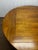 Expandable Wood Dining Table, Light Walnut Stain, Modern Design, 1990 For Sale In Philadelphia - Image 6 of 17