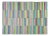 Vintage Turkish Modern Hand Made Organic Wool Natural Color Kilim,6'5"x9'1" For Sale