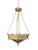 Gold Vintage French Classical Umbrella Chandelier - For Sale - Image 8 of 11