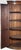 Brown Antique Nineteenth Century American Country Pine Curved Bow Front Corner Cupboard Cabinet For Sale - Image 8 of 14