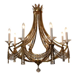 Empire Chandelier with Bow Design by Bakalowits, 2010s For Sale