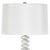2020s Stacked Marble Stone Table Lamp For Sale - Image 5 of 5