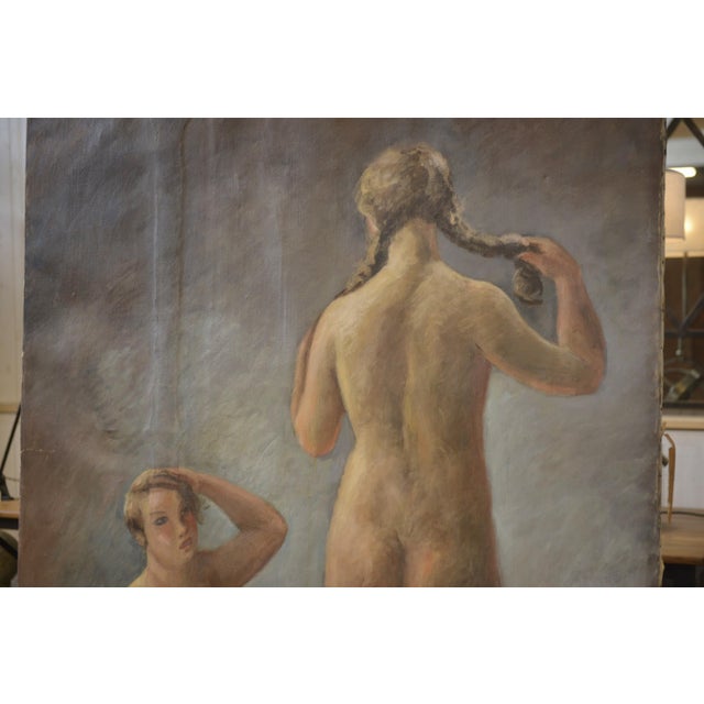 Marguerite Crissay, Nudes, 19th Century, Oil on Canvas For Sale - Image 12 of 15