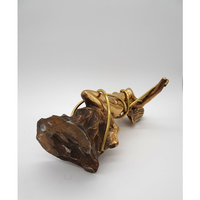 Brutalist Bronze Nude Sculpture, 1970s For Sale - Image 4 of 10