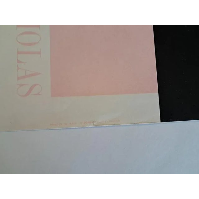 Lucio Fontana, Alexandre Iolas Gallery, 1965, Paper For Sale - Image 3 of 4