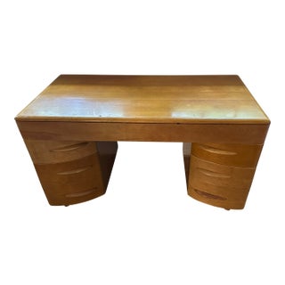1950s Mid Century Modern Heywood Wakefield Desk For Sale