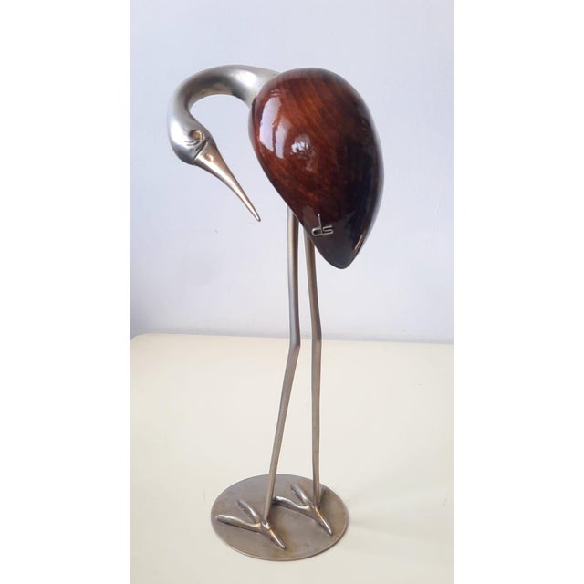 Heron Sculpture from De Stijl Florence, Italy, 1960s For Sale - Image 14 of 16