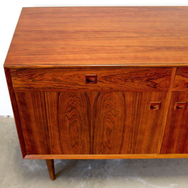 Brown 1950s Brouer Møbelfabrik Rosewood Sideboard For Sale - Image 8 of 15
