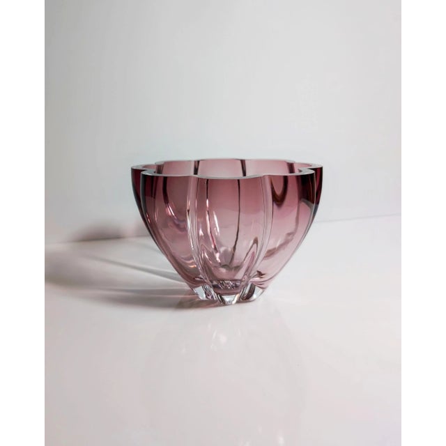 1980s Crystal Glass Bowl from Seguso, 1980s For Sale - Image 5 of 5