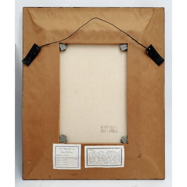 Mid 20th Century French Parisian Scene Framed Oil Painting by J. Gaston For Sale - Image 12 of 14