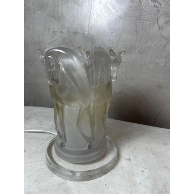Plastic Lamp in Acrylic Glass, 1970s For Sale - Image 7 of 17