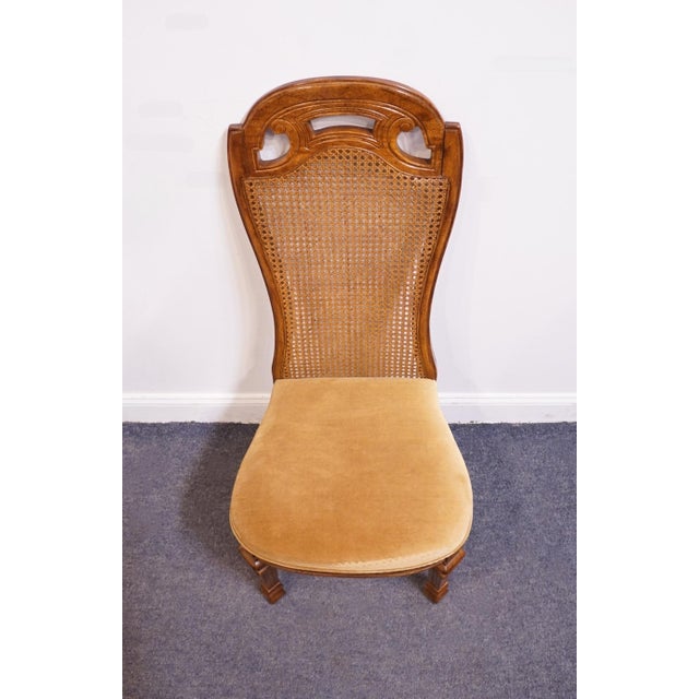 Brown Bernhardt Furniture Italian Neoclassical Tuscan Style Dining Side Chair 636-523 For Sale - Image 8 of 12