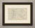 An antique celestial chart of the northern and southern skies, the two hemispheres set side by side on a single sheet,...