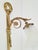 Art Noveau Brass Wall Sconce Light, Flowers & Ribbons France A beautiful wall sconce have hanging flower arms with ribbons...