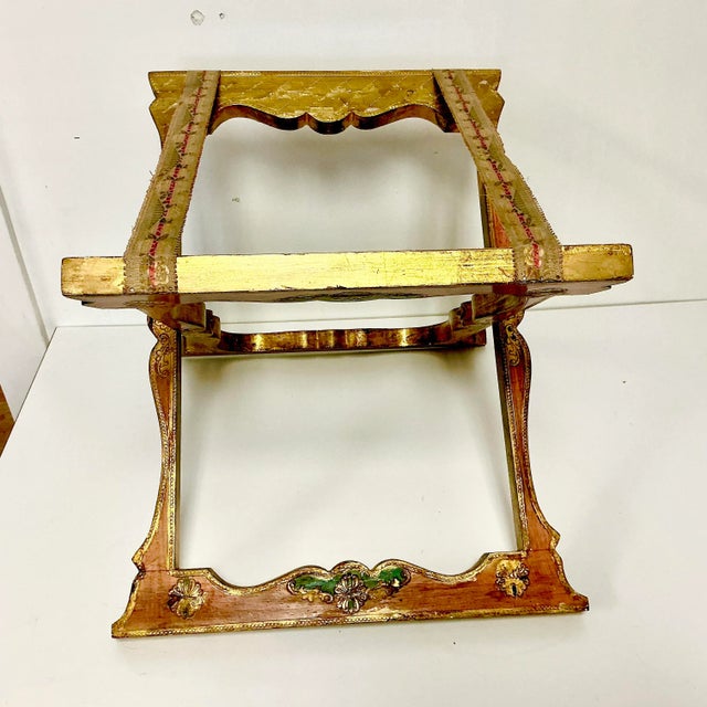 Ooh-La-La is our first reaction to this gorgeous Antique Italian Florentino Luggage Rack. It’s beautifully hand-painted in...