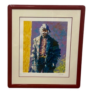 Aldo Luongo "By the Corner" Artist's Proof Ap 12/25 Hand Signed Limited Edition Serigraph For Sale