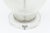 Metal Vintage 60's Murano Aureliano Toso White Swirl and Chrome Glass Lamps With Original Glass Finials Pair Of For Sale - Image 7 of 9