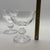 Transparent Vintage Crystal Coupe Glasses Ball Stem Baluster Scandinavian Style Heavy Glass - Set of 2 For Sale - Image 8 of 9