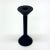 Glass Eclectic Matte Black Candle Holder Curation - Group of 5 For Sale - Image 7 of 8