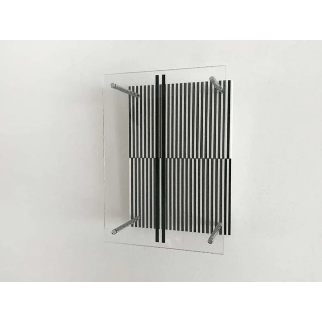 Jesus-Rafael Soto, Permutation Op Art Multiple, 1950s, Acrylic, in Flawless conditions. Designed 1950 to 1959 This piece...