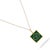 Metal Mystic Verde Evil Eye Gold Necklace For Sale - Image 7 of 8