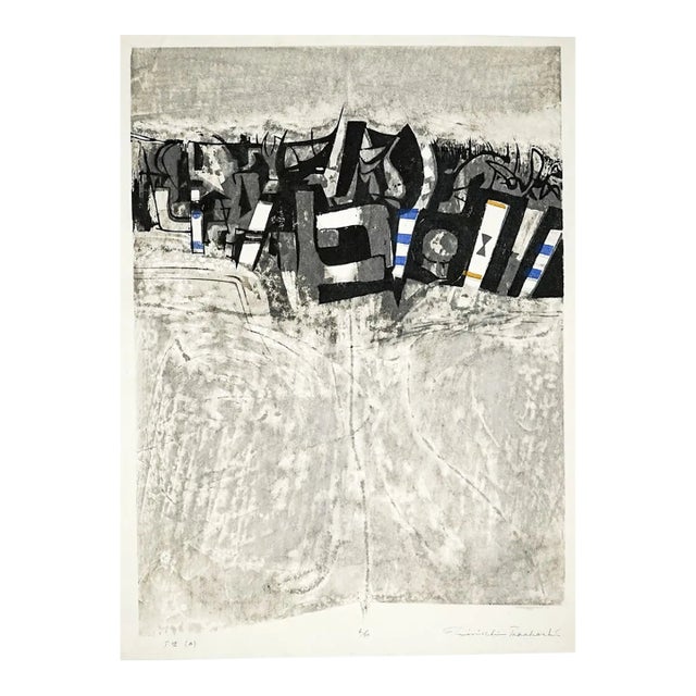 Shinichi Takahashi Japanese Modern Woodblock For Sale
