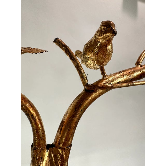 Gilt and Glass Stand / Table in the style of Diego Giacometti. A great accent table, or a tiered serving stand for...