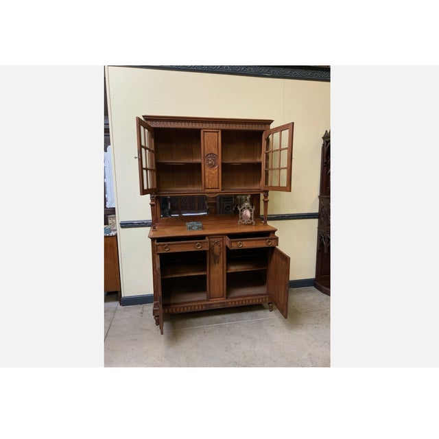 Antique Art Nouveau Cupboard, 1910 For Sale - Image 3 of 10