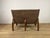 Curved Wood and Woven Rope Sofa Bench by Augusto Romano, 1940s For Sale - Image 4 of 9