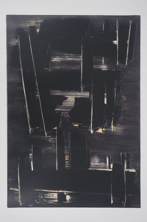Peinture 27 Aout 1958 Poster after Pierre Soulages
