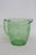1930s Jeannette Glass Co Green Hex Optic Pitcher Honeycomb Uranium Glass For Sale - Image 16 of 18