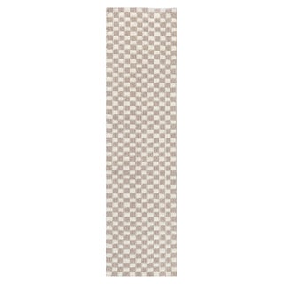 Modern Custom Swedish Style Gray & White Wool Runner by Doris Leslie Blau For Sale