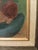 Mid 20th Century The Blind Florist, Original Oil on Canvas Painting by Noted Artist Jessie Larson, Framed For Sale In Las Vegas - Image 6 of 7